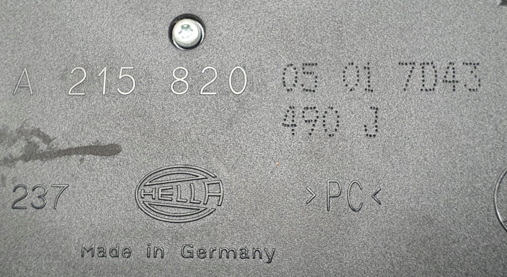 Лампа освещение салона mercedes w220 a2158200501 в Украине