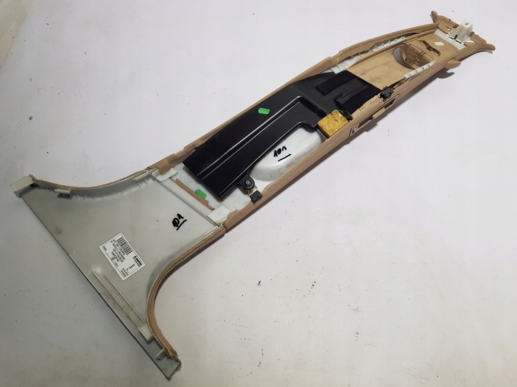 фото №9, Защита обшивка стойка левая средняя s w221 блок двигателя