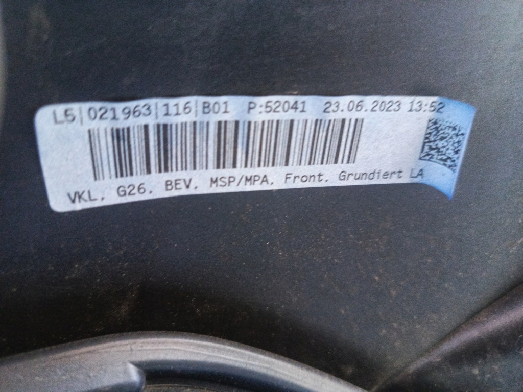 Bmw 4 g26 mpakiet m набор msp бампер передний перед с Разборки