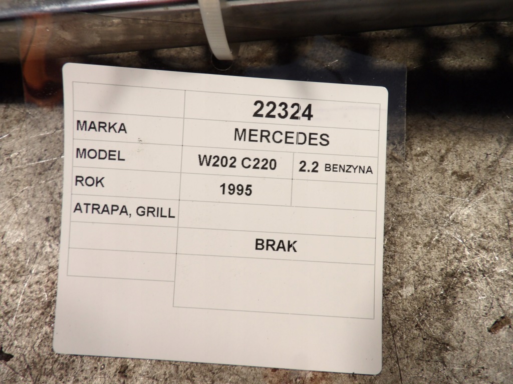 фото №3, Mercedes w202 решітка радіатора, решітка радіатора
