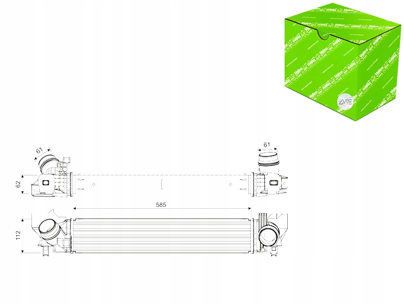 Купити Valeo інтеркулер mini f55 f56 1.2 1.5 09.13-