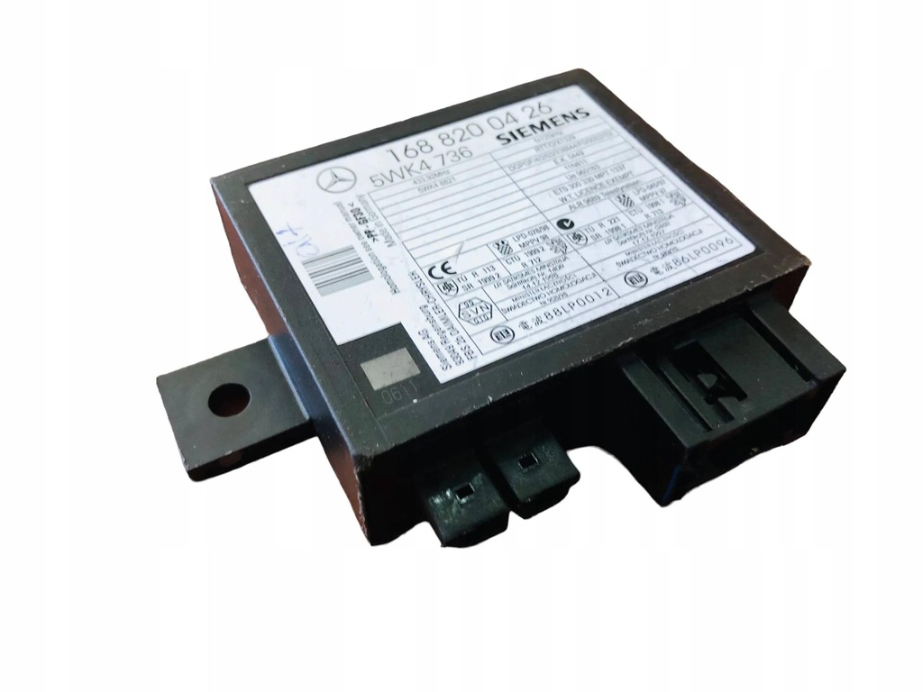 фото №1, Mercedes w168 модуль імобілайзер 1688200426