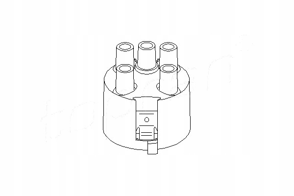 фото №1, Topran трамблерна кришка розподільника запалювання audi 100, 80,