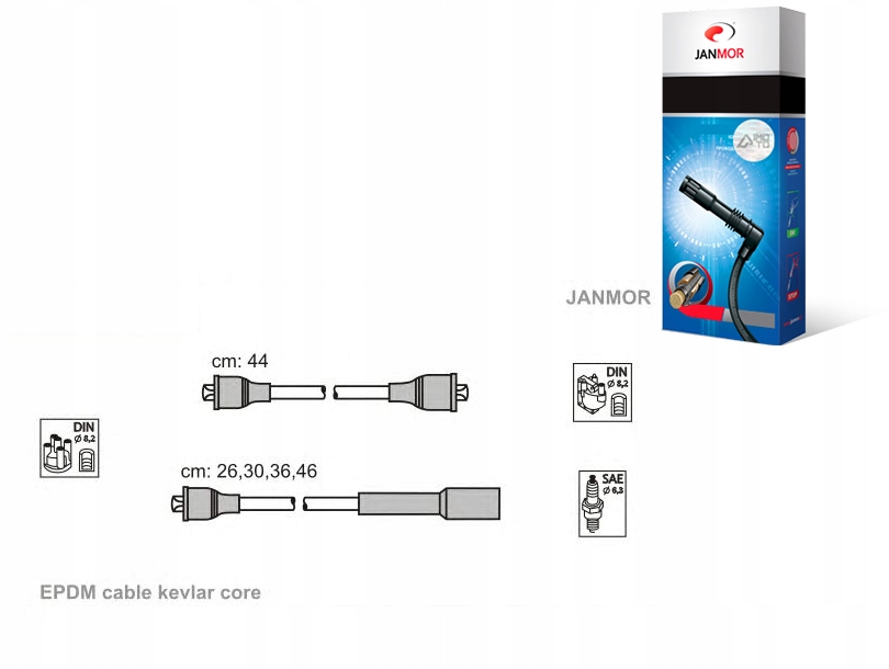 фото №1, Janmor трубка. wys. nap. kpl. fiat