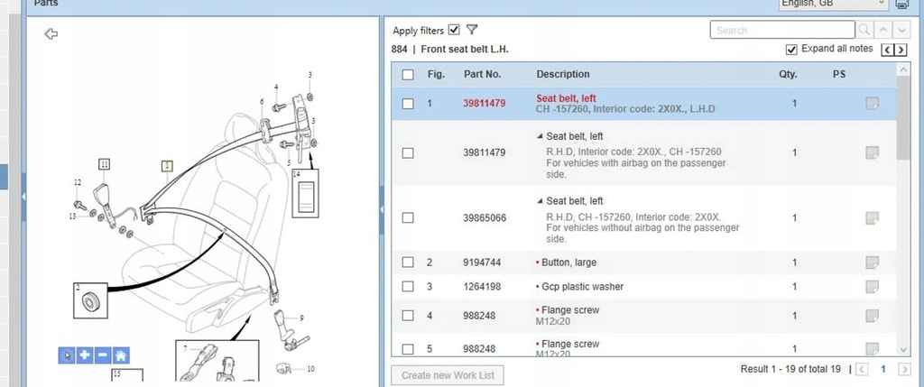 фото №6, Volvo s80 2012 ремни безопасности