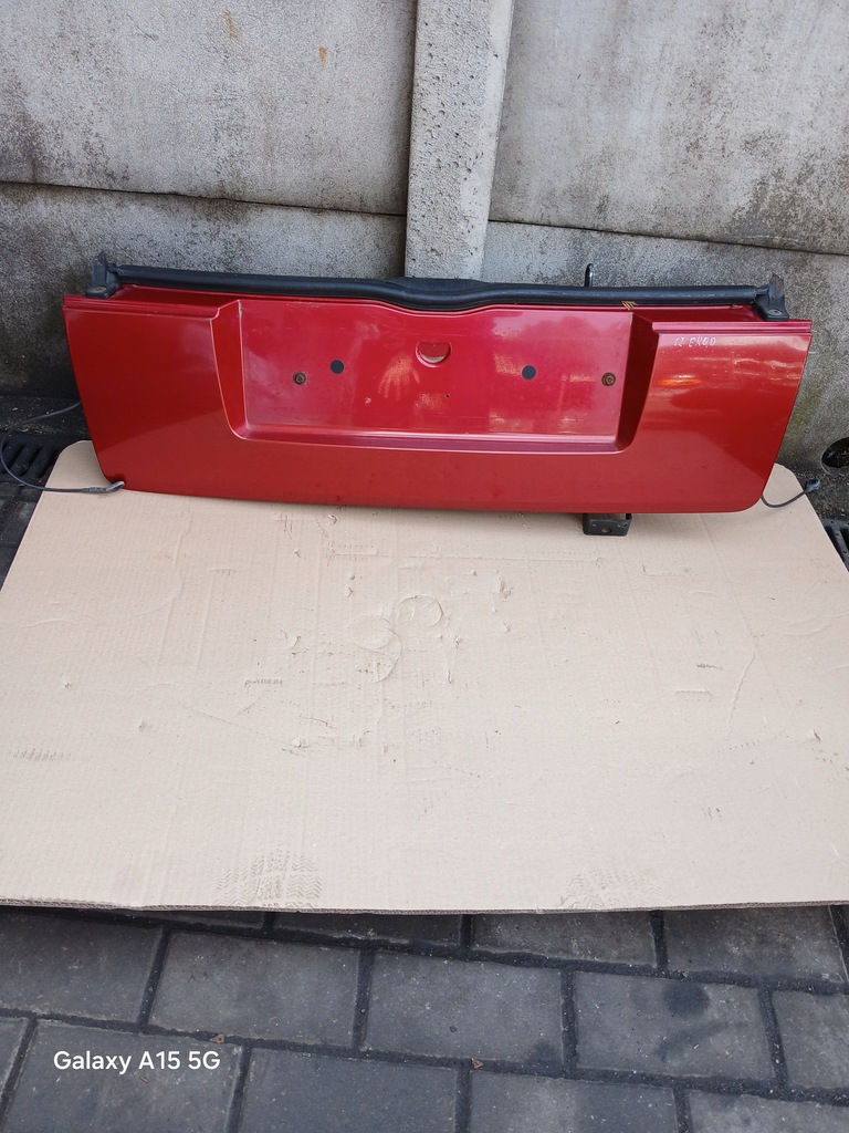 фото №1, Кришка багажника борт задня комплектна citroen c2 колір ekqd