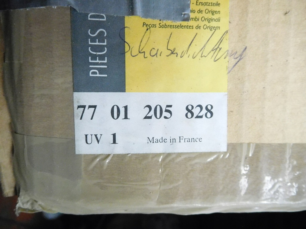 фото №7, Прокладка стекло левый перед renault clio 7701205828