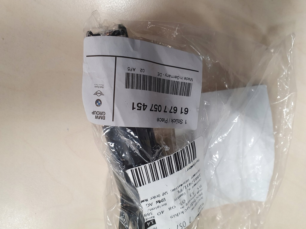 фото №8, Bmw z4 e85 roadster e86 coupe оригінальна насадка розпилювача лампи ліва