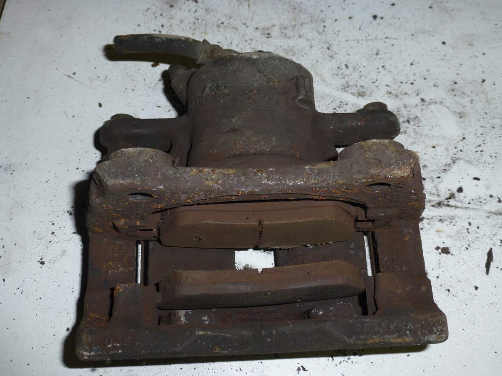 фото №4, Суппорт тормозной левый перед nissan micra k12