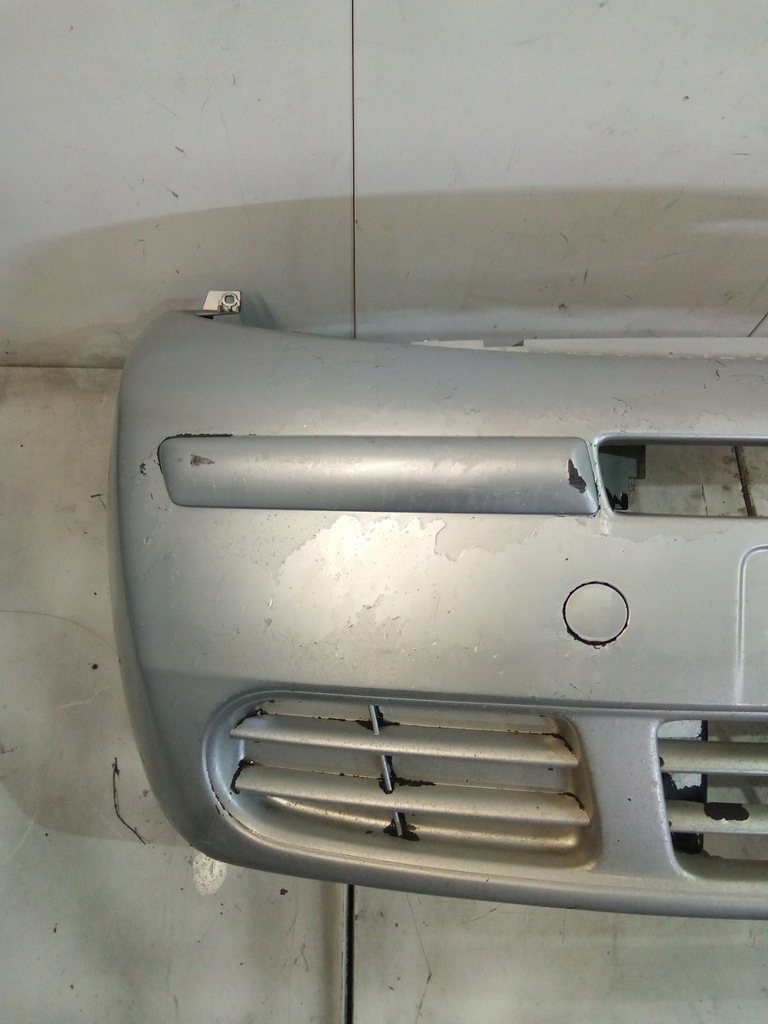 фото №6, G555 бампер перед trafic 2 серебристый