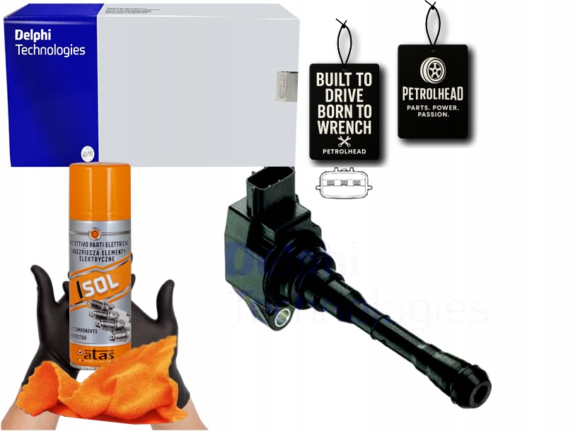 фото №1, Котушка запалювання nissan juke pulsar qashqai ii tiida x #petrolhead pro+ kit4