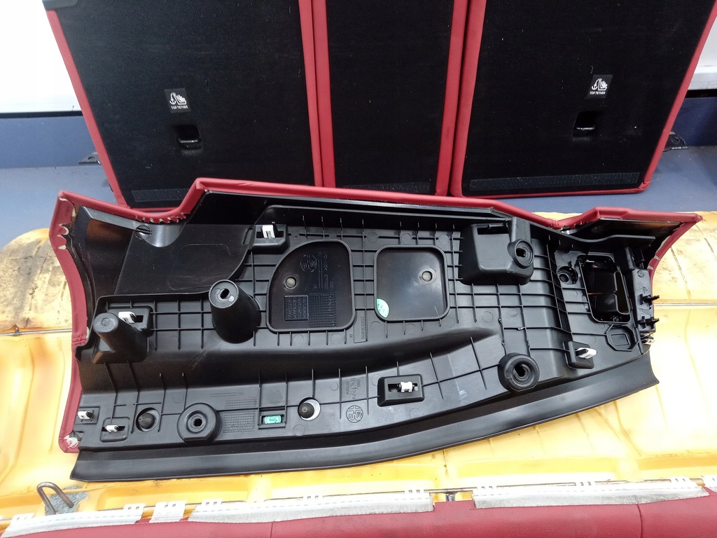 фото №8, Alfa romeo stelvio заднее сиденье задняя задняя полукожа