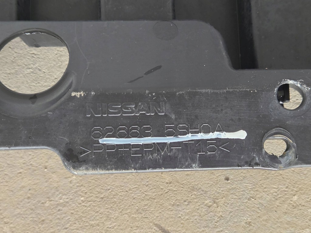 фото №6, Nissan leaf ii ze1 защита бампера передний 62663 5sh0a