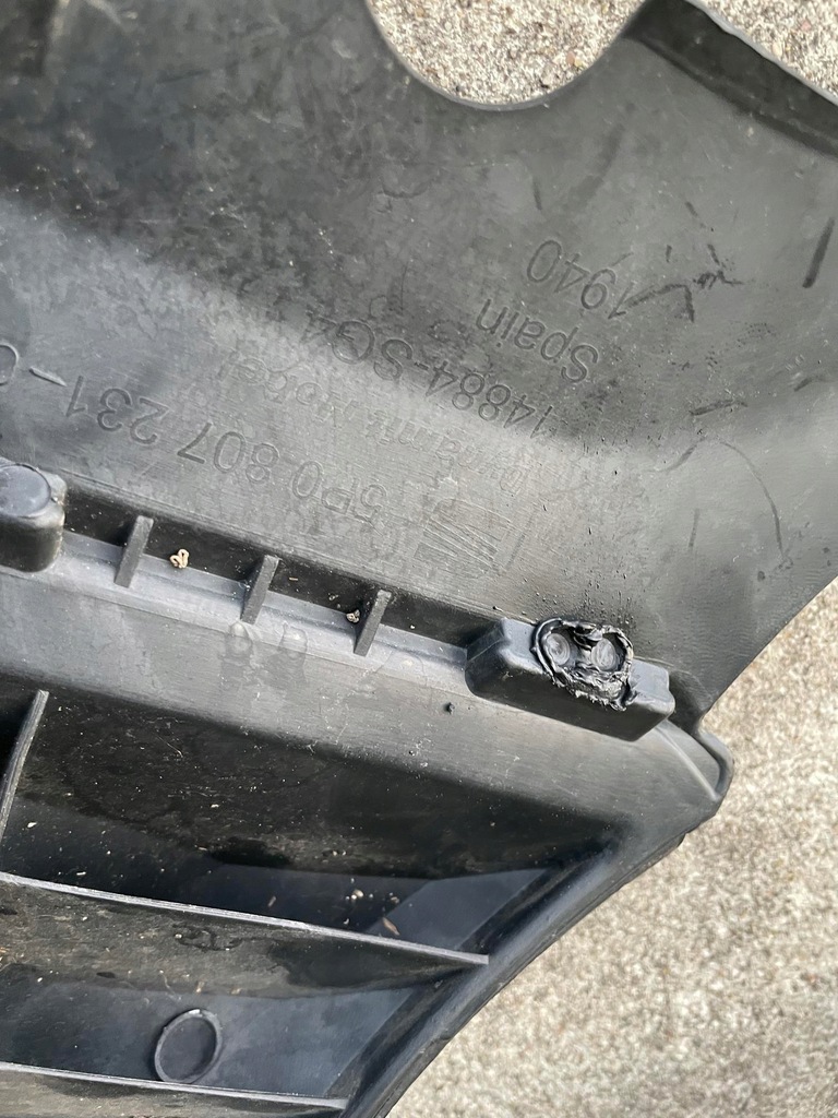 фото №8, Бампер перед передній seat altea fr 5p0 2005- повний