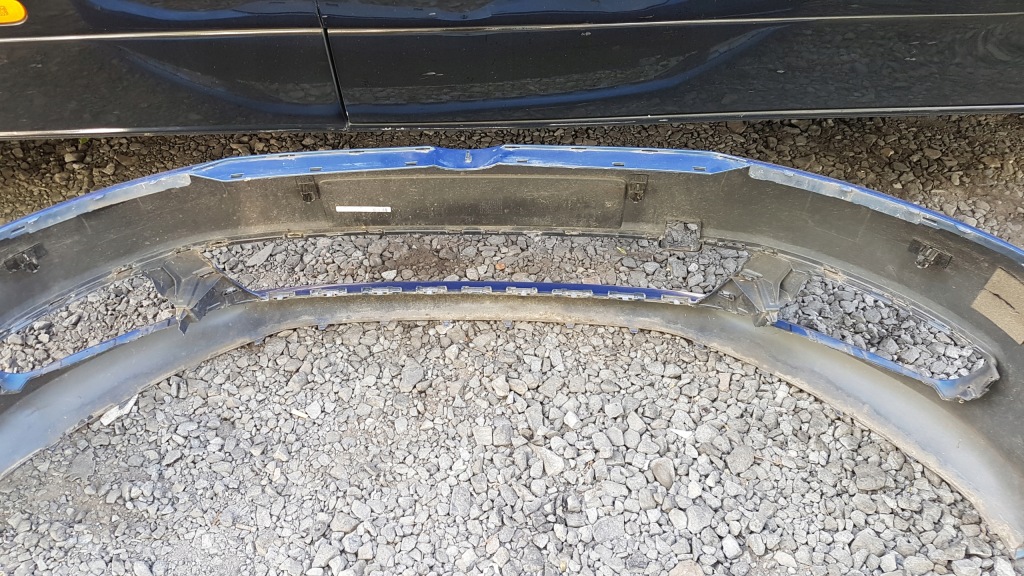 Vw sharan 7n 10- бампер перед передний 6 pdc нет клеёный с Разборки