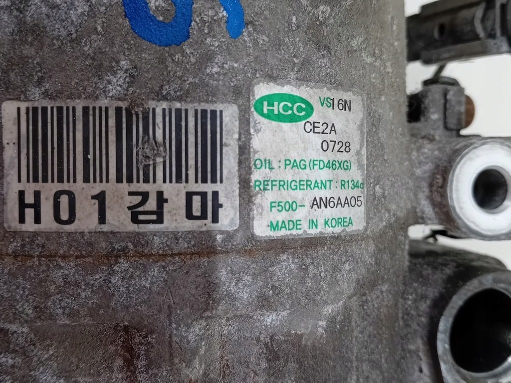 фото №8, Насос, компрессор кондиционера hyundai i30 i f500-an6aa05 1.4 cvvt