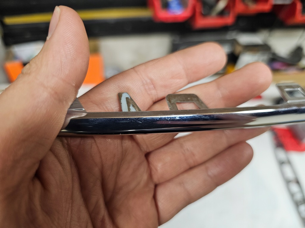 фото №6, Mercedes eqb x243 молдинг хром решетка правый верхний a2438882100