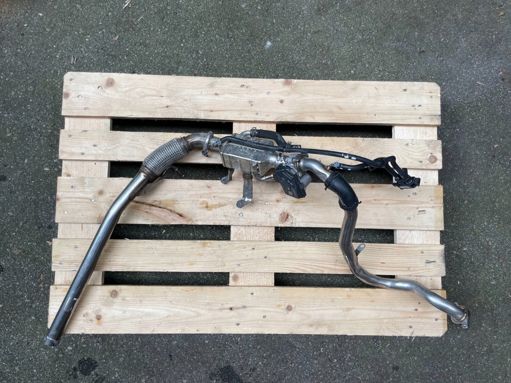 фото №1, Выхлоп радиатор выхлопных газов egr audi q7 4m