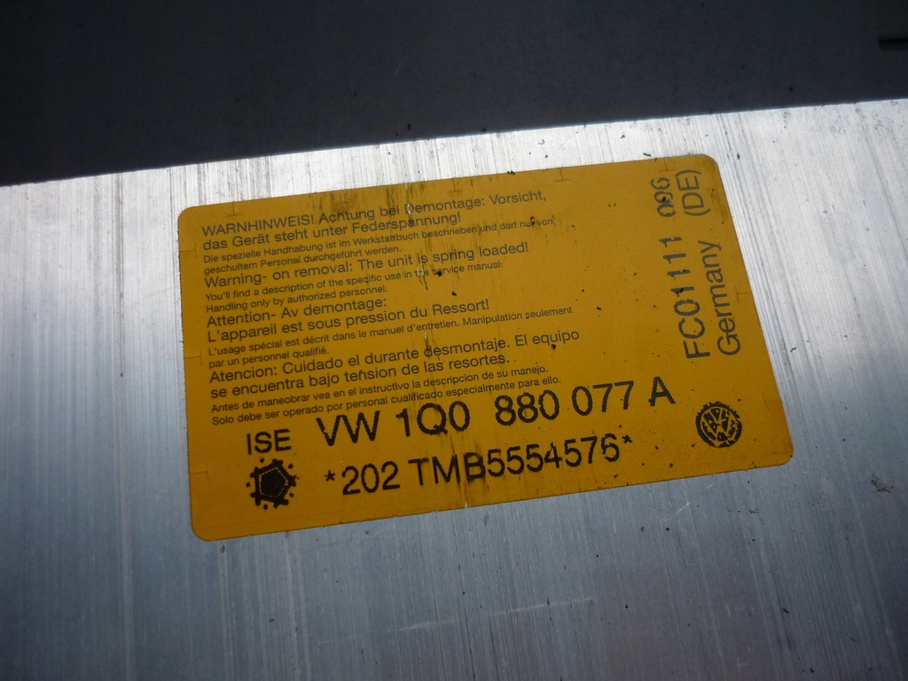 фото №11, Дуга защитная дуга vw eos комплект 1q0880077a