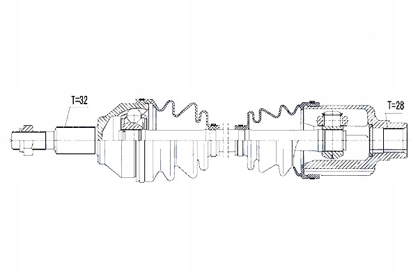 фото №10, Nty привідний вал привідна dodge journey 08- avenger 08- права
