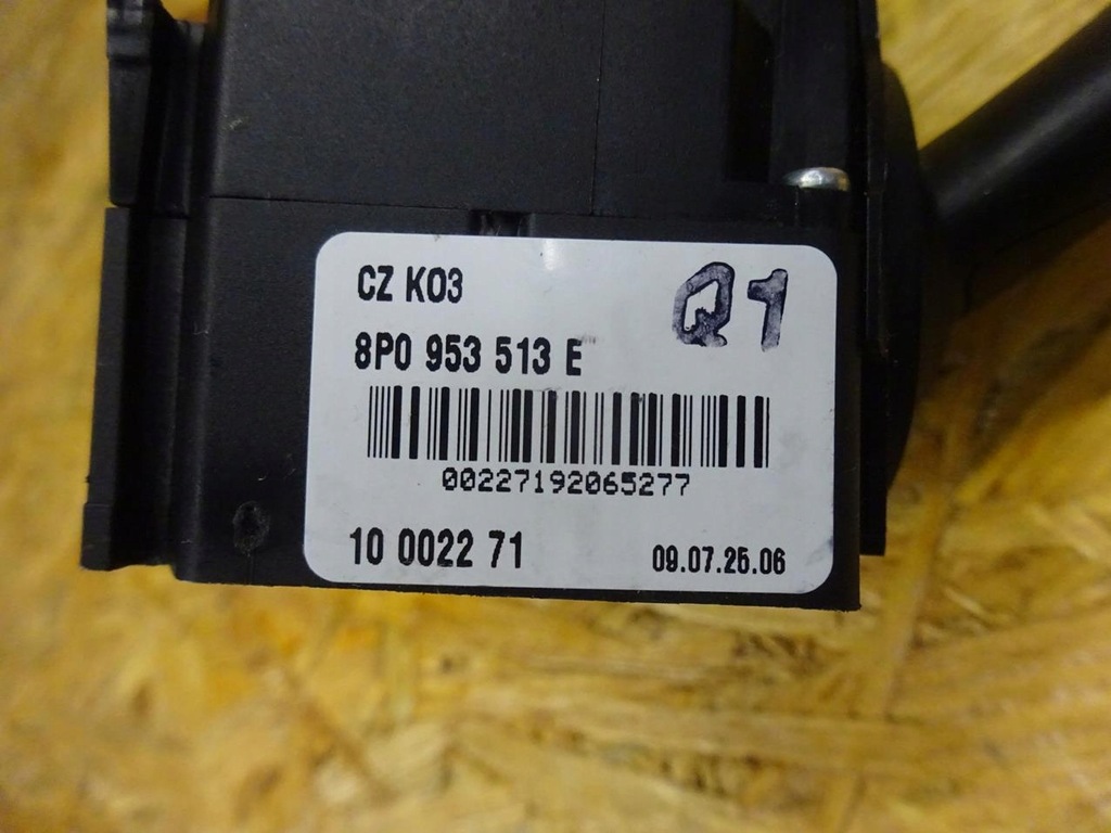 фото №10, Audi a3 8p tt 8j рычаг переключатель поворотники поворотники 8p0953513e