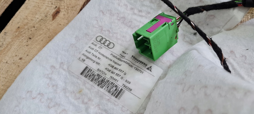 фото №16, A6 c7 4g мат подогрев сиденье задняя сиденье левая правая коврики a7 4g