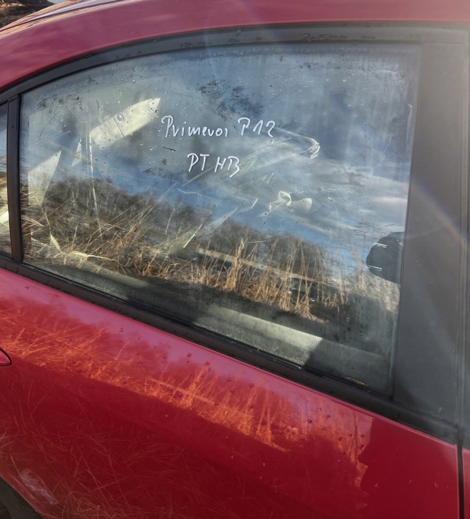 фото №1, Скло двері задня права nissan primera p12 hb 01-07