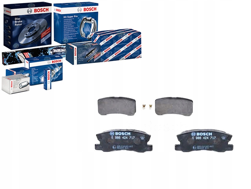 фото №1, Гальмівні колодки гальмівні mitsubishi t. bosch