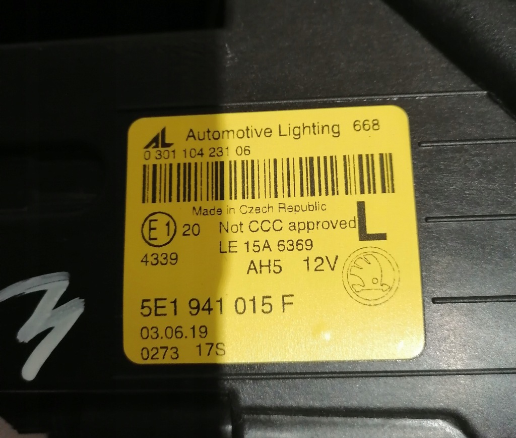 фото №6, Skoda octavia iii lift лампа ліва full led