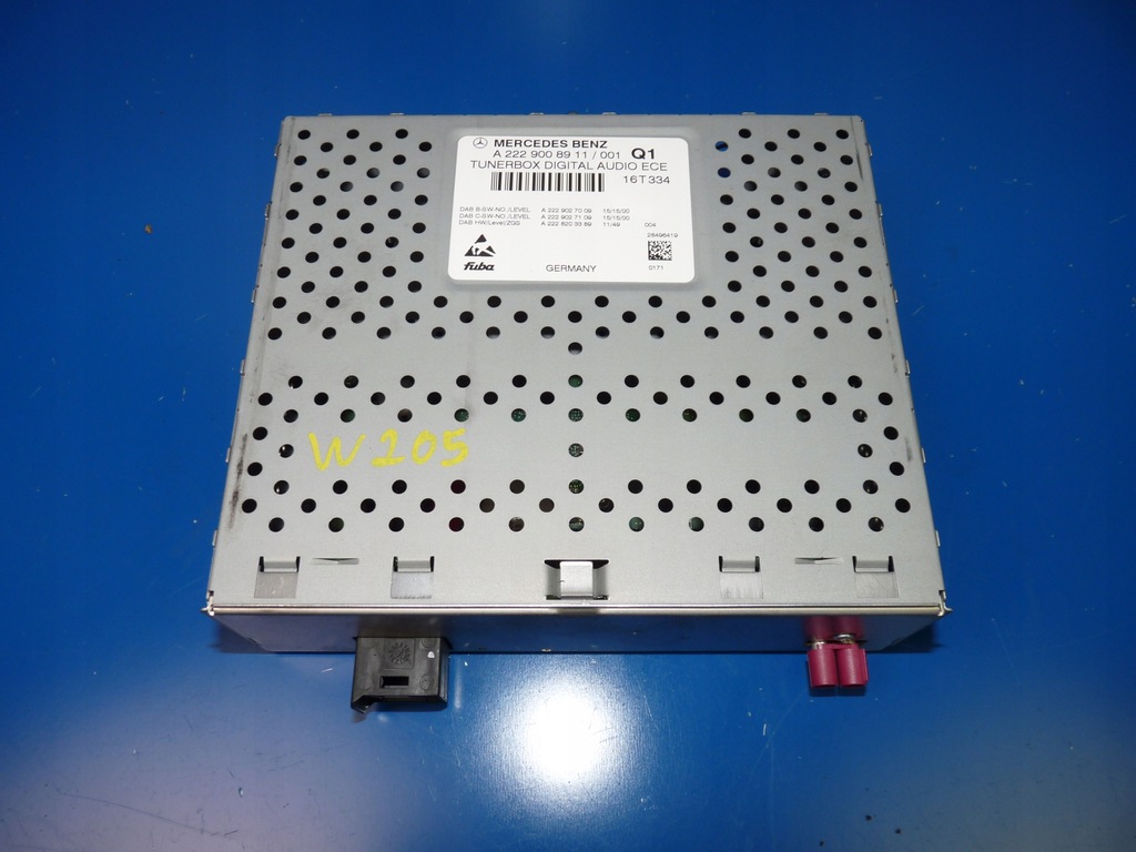 фото №1, Mercedes c w205 s w222 тюнер усилитель модуль радио