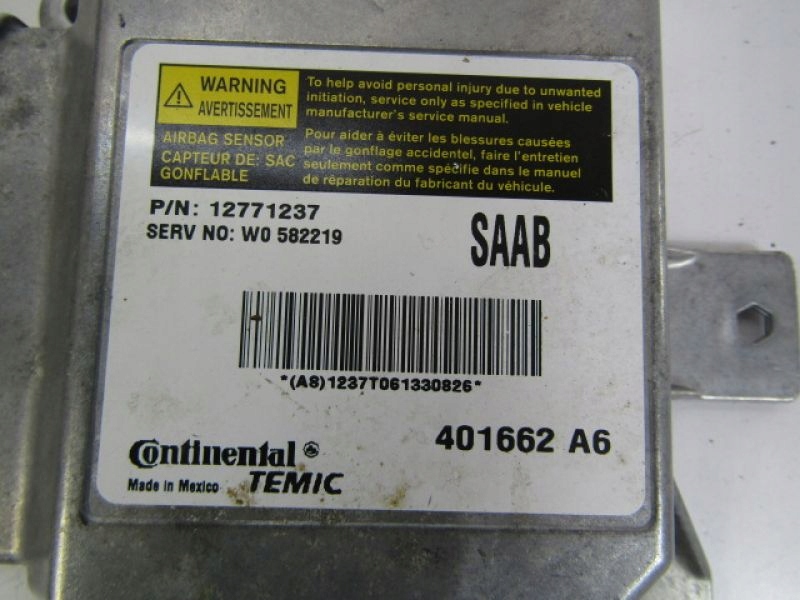 фото №1, Saab 9-3 ii ys3f датчик датчик подушка безпеки 12771237