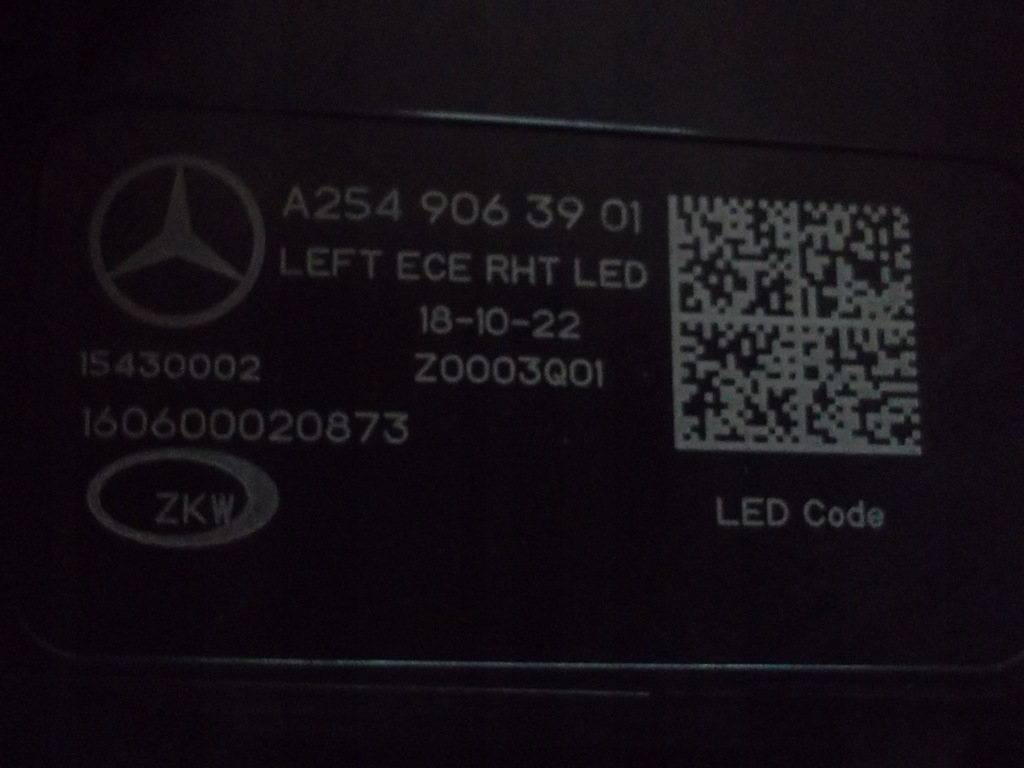 фото №12, Mercedes glc 254 w254 фари лампи led high performance nowe повний