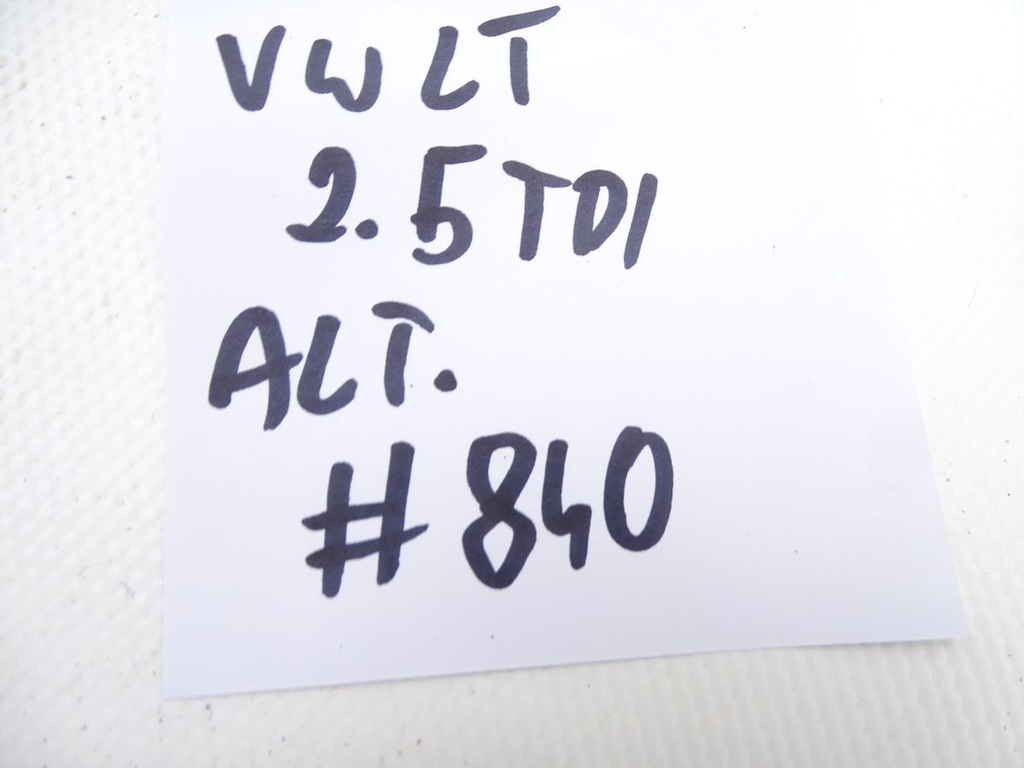 фото №5, Vw lt ii 01-06 2.8 tdi 158 auh джгут електропроводка генератора #840