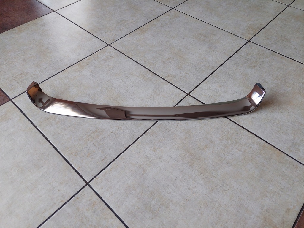 фото №1, Молдинг хром бампера - renault scenic iii - lift