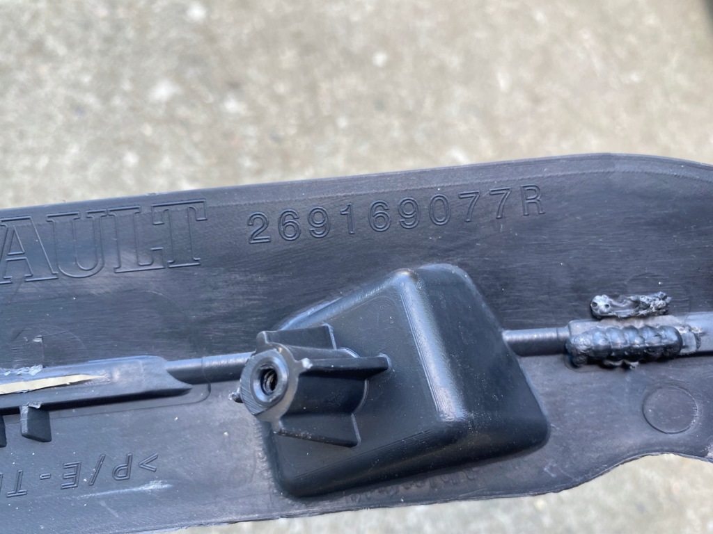 фото №3, Кронштейн протитуманної фари ліва 269169077r renault captur lift