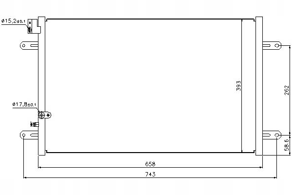 Купити Конденсатор nissens 4f0260403l 4f0260403q 43314