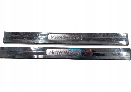 фото №1, Молдинг защита порог перед хром mercedes cls w219