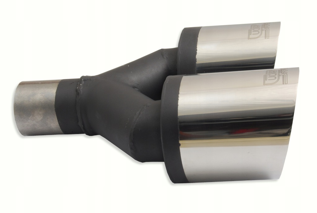 Наконечник глушника подвійний кругла 2x 100 mm правий | ulter n2-101 p Зі Шроту