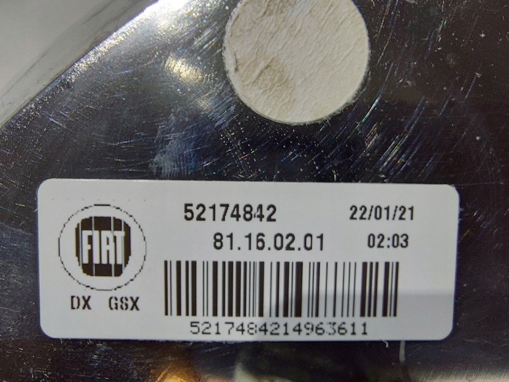 фото №10, Fiat panda iii cross drl лампа передняя do движение dziennej противотуманная фара правая