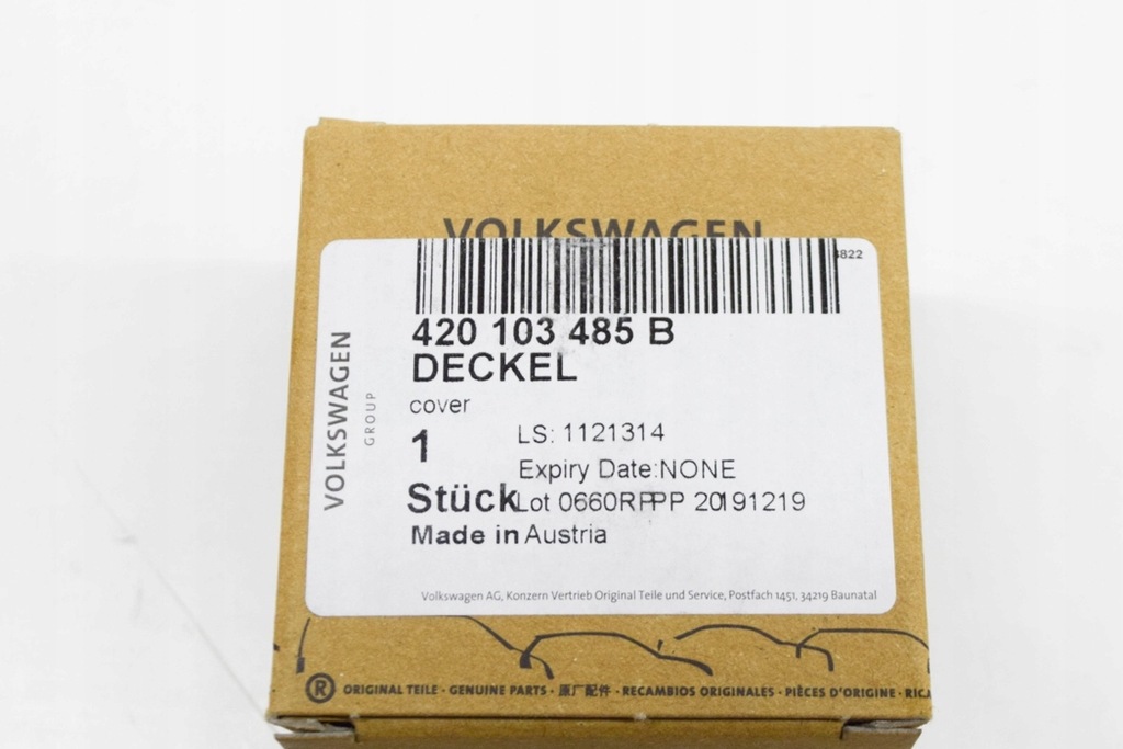 фото №8, Кришка заливної оливи audi r8 a3 a4 a6 a8 vw golf passat 420103485b новий