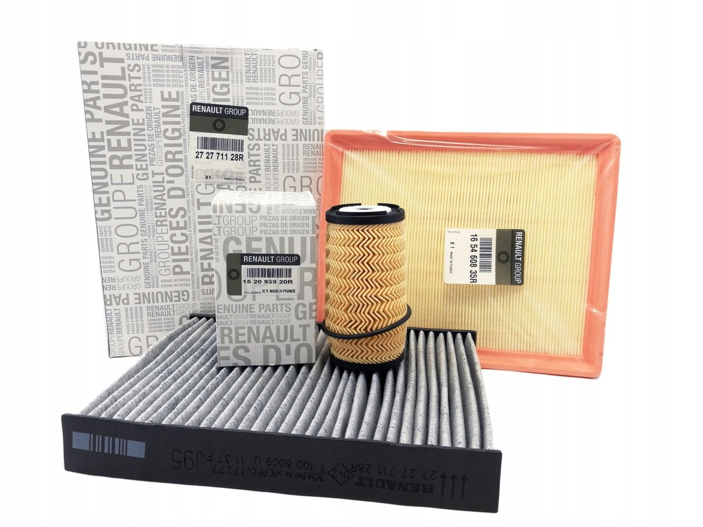 фото №1, Набір фільтрів renault trafic iii 1.6 dci оригінал