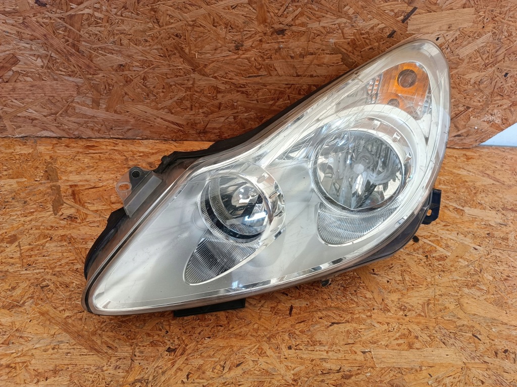 фото №1, Лампа лівий перед фара eu 13186381 opel corsa d
