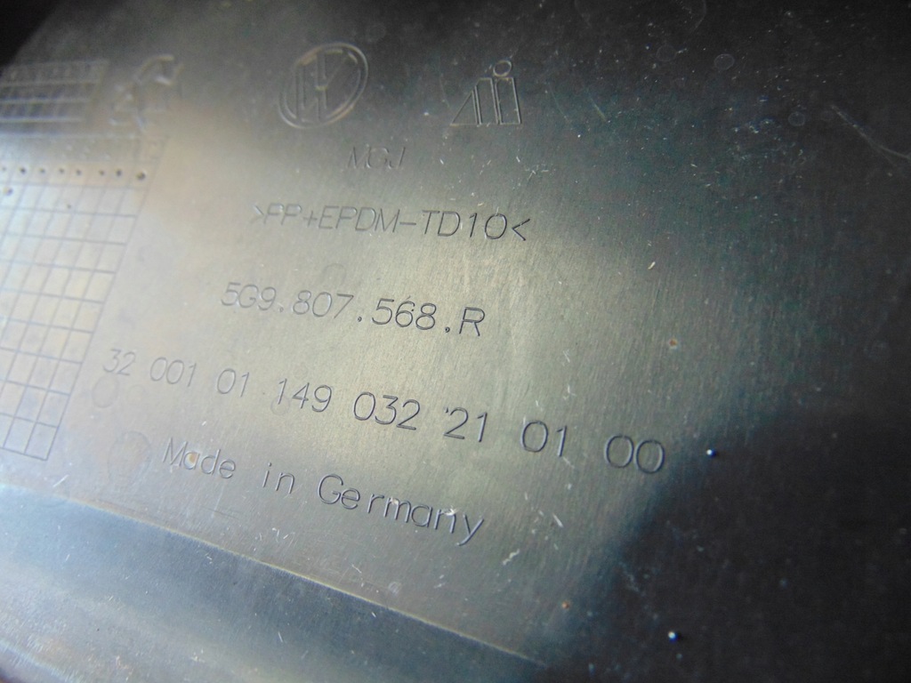 фото №8, Dół бампера задняя vw golf vii kombi lift 5g9807568r