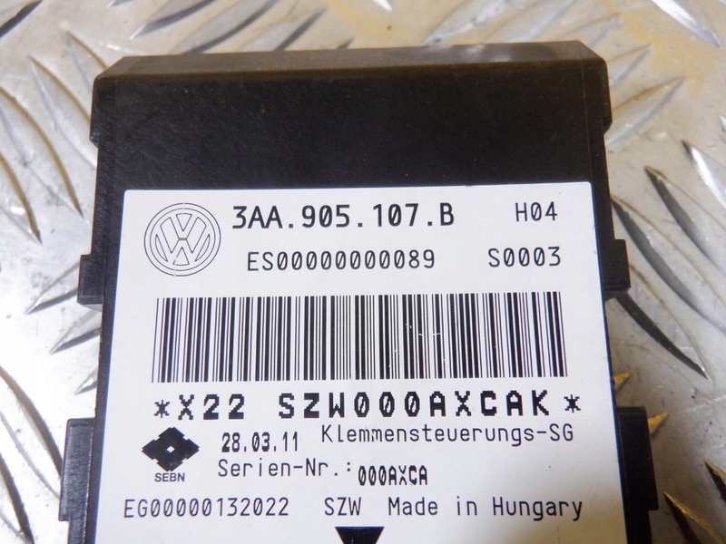 фото №4, Vw passat b7 модуль запуск стоп 3aa905107b