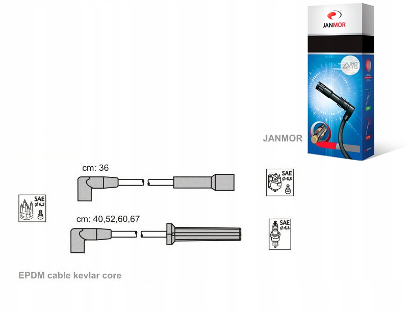 фото №1, Дроти запалювання kpl. daewoo janmor