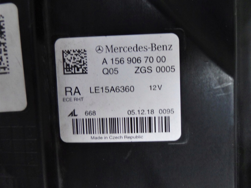 фото №13, Mercedes gla x156 156 lift лампа правая full led hp