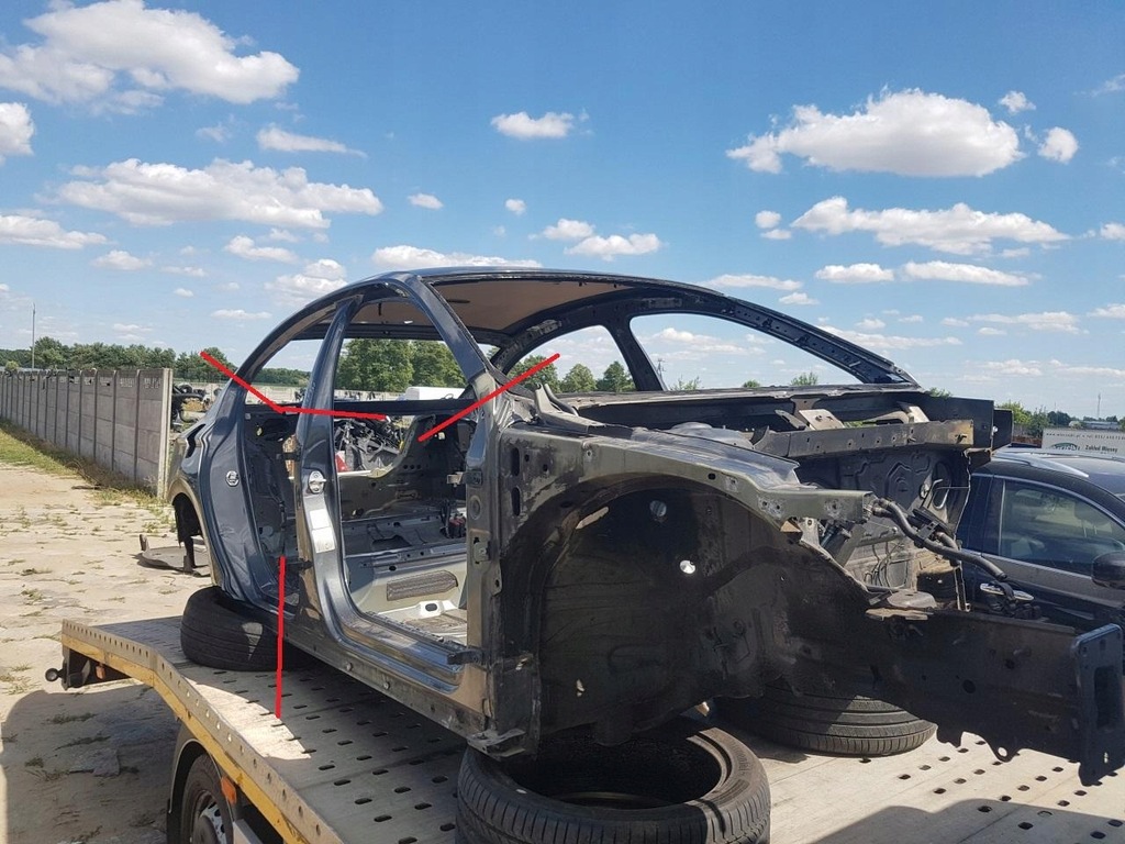 фото №1, Чверть поріг лівий перед volkswagen passat b8