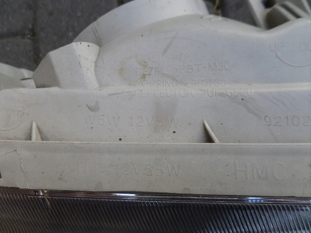 фото №7, Лампа правый перед передняя hyundai h1 europa eu