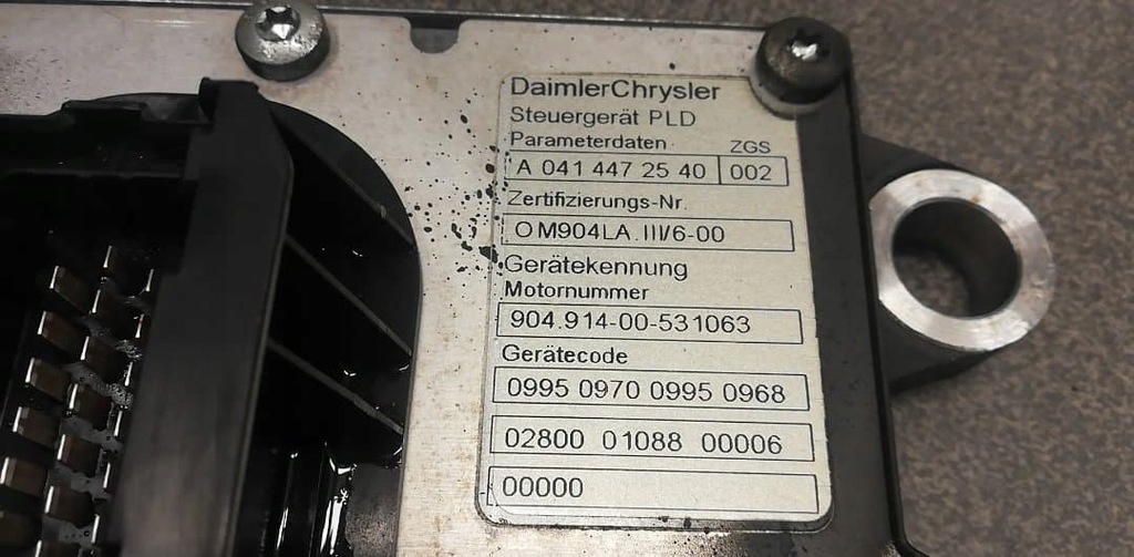 фото №5, Mercedes atego 1218 бортовой компьютер 001 446 65 40