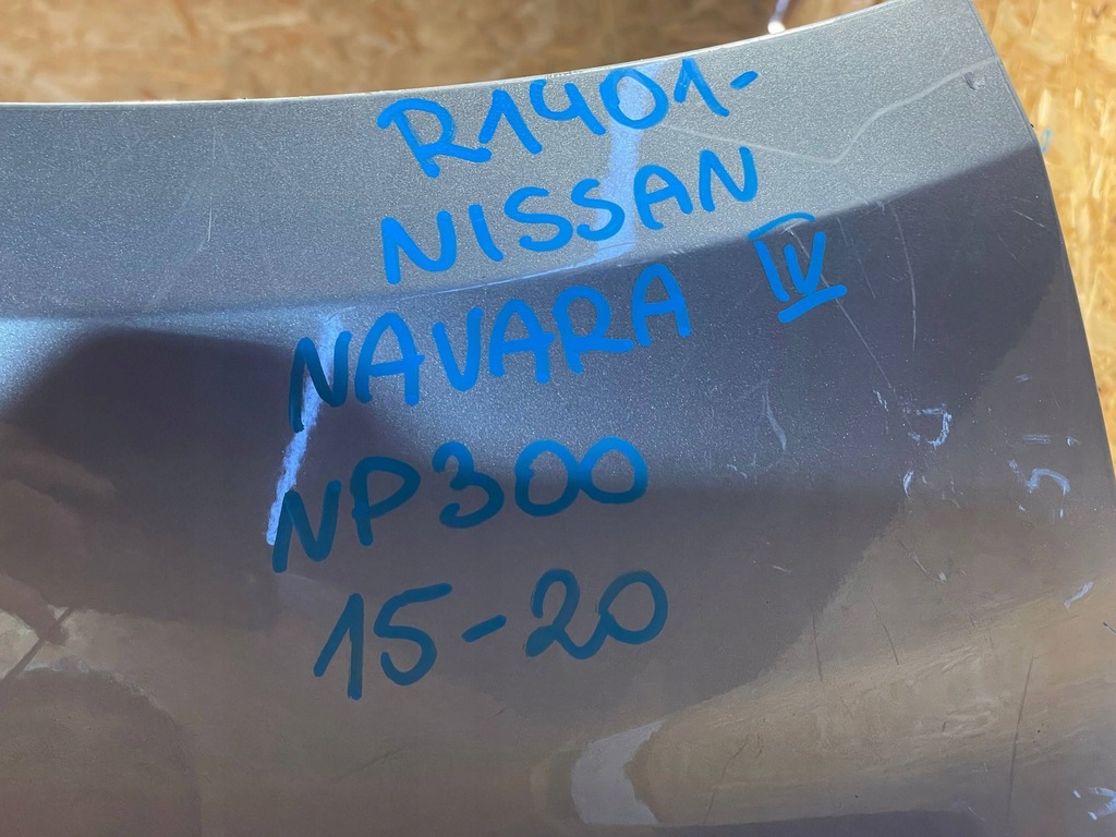 фото №10, Nissan navara iv 4 d23 np300 14-20 бампер перед передний